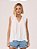 Blusa Bata Estela Branca - Imagem 1