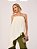 Blusa Debora Crepe Fluido Creme - Imagem 4