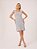 Vestido Regiane Tricot Vazado Cinza - Imagem 5