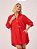 Coordenado Edielda Acetinado Vermelho - Imagem 3