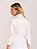 Camisa Marilucy Acetinada Off White - Imagem 2