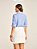 Saia Marcella Alfaiataria Twill Renda Off White - Imagem 2