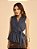 Blusa Jeans Josiane Prega Azul - Imagem 1