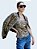 Jaqueta Maisa Bomber Jacquard Dourada - Imagem 1