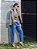 Jaqueta Maisa Bomber Jacquard Dourada - Imagem 3