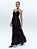Vestido Hanna Jacquard Preto - Imagem 3