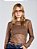 Body Mirian Renda Marrom - Imagem 1