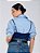 Regata Malu Acetinada Marinho - Imagem 2