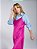 Vestido Monica Acetinado Assimétrico Fúcsia - Imagem 6