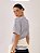 Blusa Amanda Malha Listrada Marinho - Imagem 2