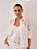 Camisa Lucia Renda Branca - Imagem 1