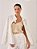 Jaqueta Rogéria Alfaiataria Maxi Off White - Imagem 4