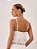 Regata Karen Acetinada Off White - Imagem 2