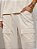 Calça Sofia Satin Jacquard Creme - Imagem 4