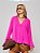 Blusa Belmira Chiffon com Viés Pink - Imagem 1