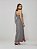 Vestido Marisa Crepe Dupla Face Cinza e Pink - Imagem 4