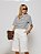Bermuda Lídia Alfaiataria Twill Off White - Imagem 1