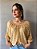 Blusa Natalia Bege e Dourada - Imagem 1