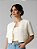 Coordenado Mariana Alfaiataria Twill Renda Off White - Imagem 1