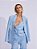 Blazer Mariana Sarjado Rami Azul Celeste - Imagem 1
