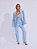 Blazer Mariana Sarjado Rami Azul Celeste - Imagem 4