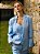 Blazer Mariana Sarjado Rami Azul Celeste - Imagem 7