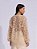 Blusa Lívia Bata Crochet Decote V Creme - Imagem 2