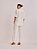 Coordenado Paula Alfaiataria Twill Pesponto Off White - Imagem 2