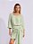 Short Saia Marcia Crepe com Faixa Verde Menta - Imagem 1