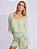 Short Saia Marcia Crepe com Faixa Verde Menta - Imagem 4