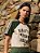 T-shirt Jenifer Malha Raglan Bege e Verde - Imagem 6
