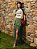 T-shirt Jenifer Malha Raglan Bege e Verde - Imagem 10