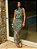 Vestido Jasmine Longo Tule Estampa Camuflada - Imagem 6