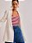 Blazer Sabrine em Alfaiataria Alongado Off White - Imagem 3