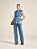 Colete Jeans Rute Maxi com Cinto Azul - Imagem 6