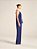 Coordenado Emilia de Crepe com Viscose Marinho - Imagem 3