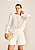 Shorts Lea em Alfaiataria Twill Off-White - Imagem 3
