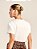 T-shirt Benalia de Malha Estampada Coqueiro Off White - Imagem 2