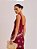 Body de Malha Dupla Face Listrado Vinho e Off White - Imagem 3
