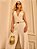 Calça Francieli de Crochê Reta Off White - Imagem 5