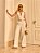 Calça Francieli de Crochê Reta Off White - Imagem 7