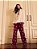 Calça Luana Estampada Vinho - Imagem 9