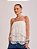 Top Jade de Renda com Alça Off White - Imagem 1