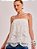 Top Jade de Renda com Alça Off White - Imagem 4