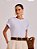 T-shirt Julia de Malha Branca - Imagem 5