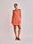 Vestido Curto Margo de Crepe em Alfaiataria Estampado Laranja - Imagem 6