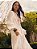 Vestido Midi Juliana com Recortes e Bordado Off White - Imagem 6