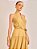 Vestido Midi Zoe de Visco Linen Caramelo - Imagem 4