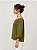 Blusa Janaina de Crepe Verde Militar - Imagem 3