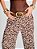 Calça Pantalona Muse Crepe Estampada Marrom e Off White - Imagem 4